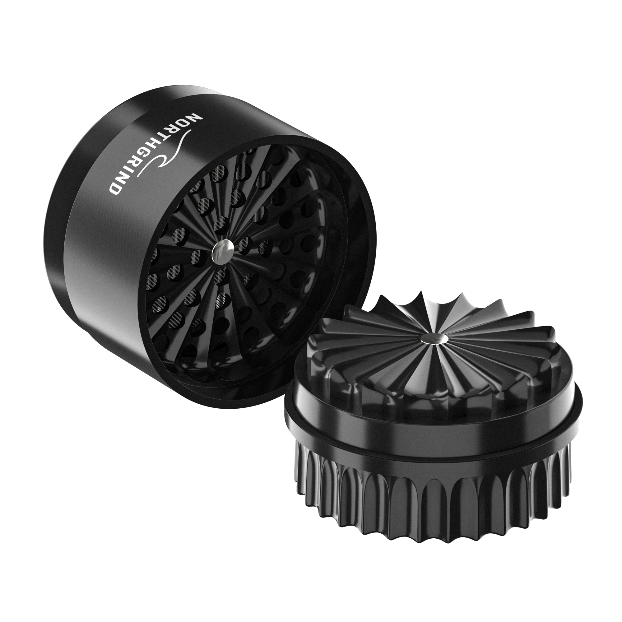 Toothless Keramik Grinder Norderney von NORTHGRIND – zahnloser Keramik Grinder